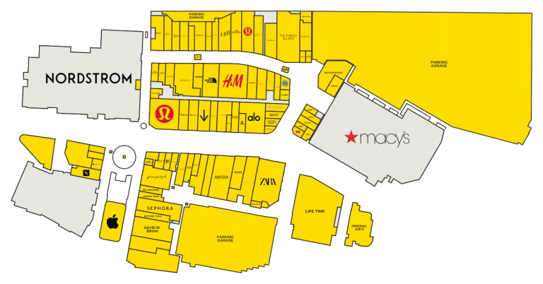 Broadway Plaza Directory Map
