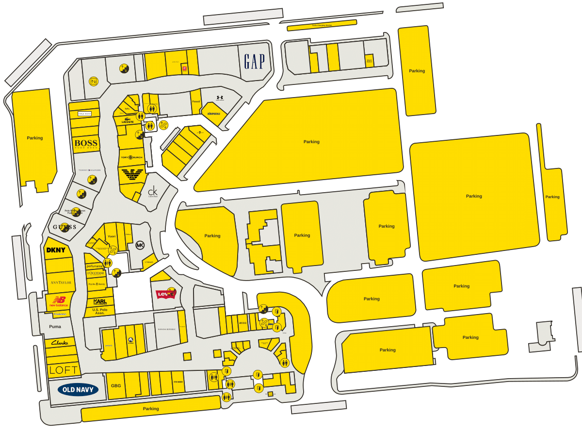 Citadel Outlets Directory Map
