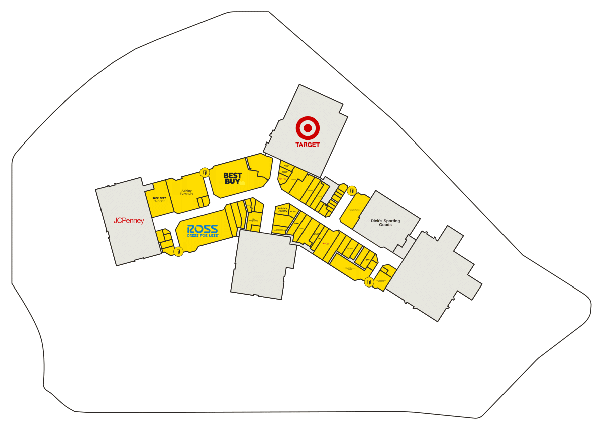 Eastridge Center Directory Map