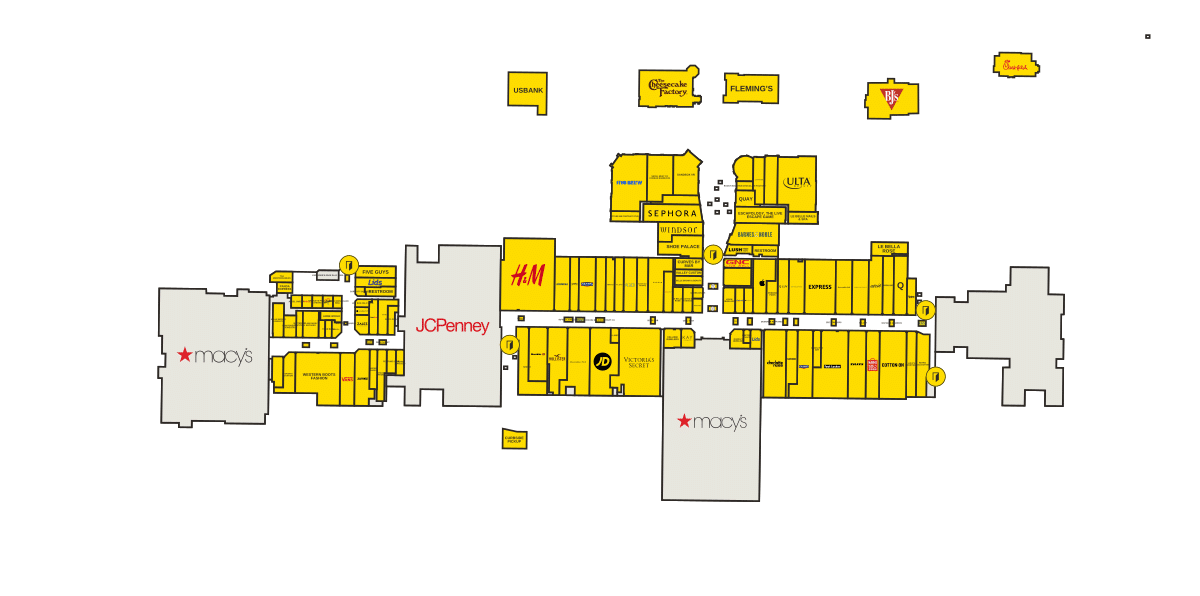 Fashion Fair Directory Map