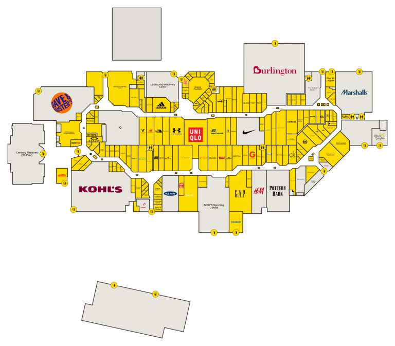 Great Mall Directory Map