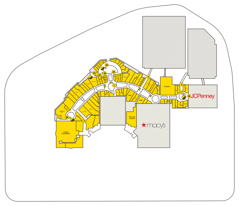 MainPlace Mall Directory Map