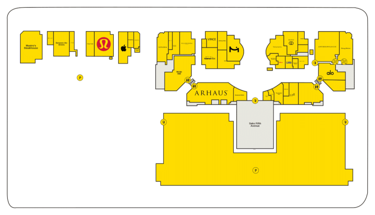The Gardens on El Paseo Directory Map
