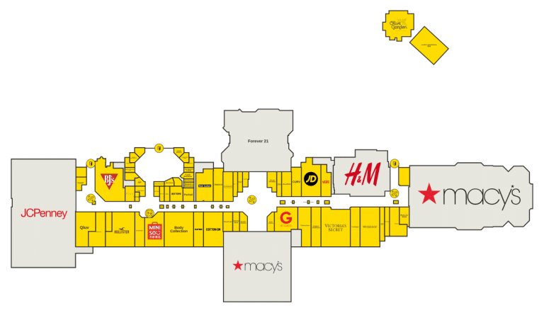 The Shops at Montebello Directory Map