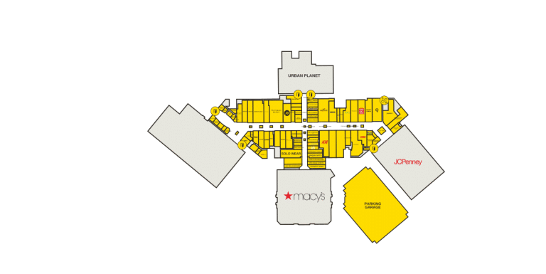 Inland Center Directory Map