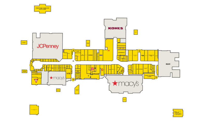 Stonewood Center Directory Map