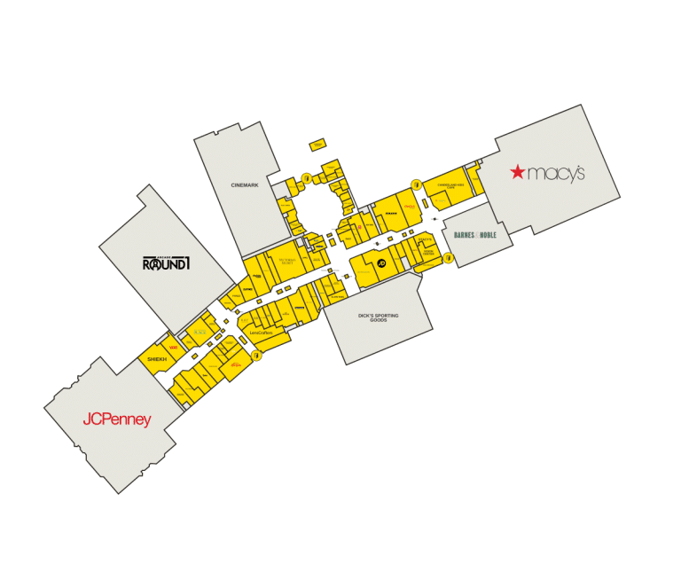 The Mall of Victor Valley Directory Map