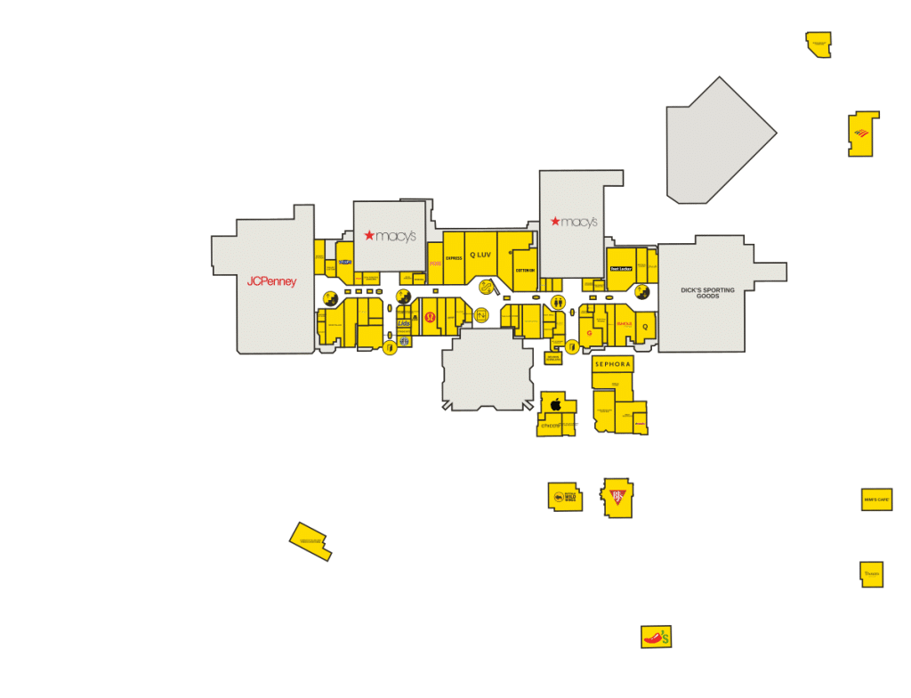 Vintage Faire Mall Directory Map