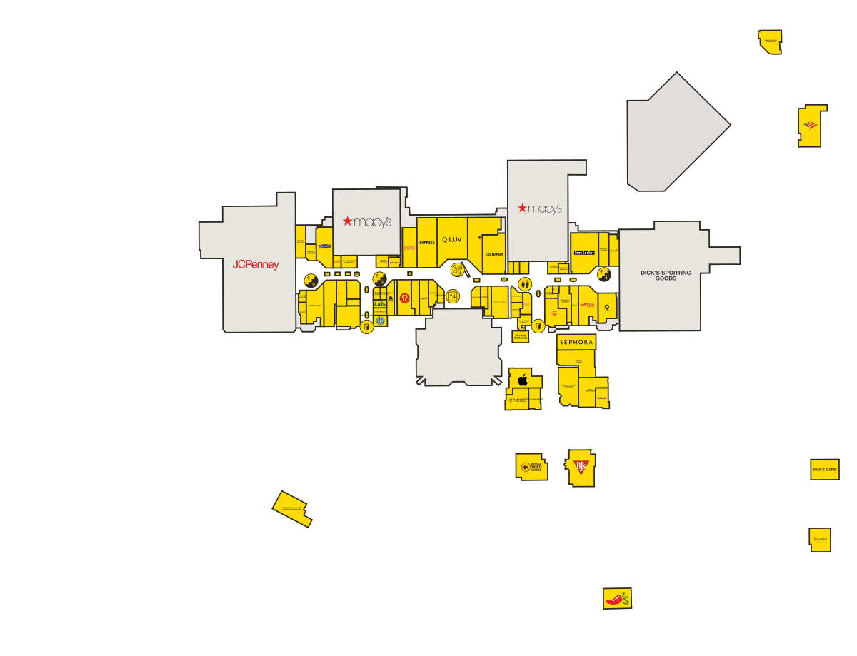 Vintage Faire Mall Directory Map