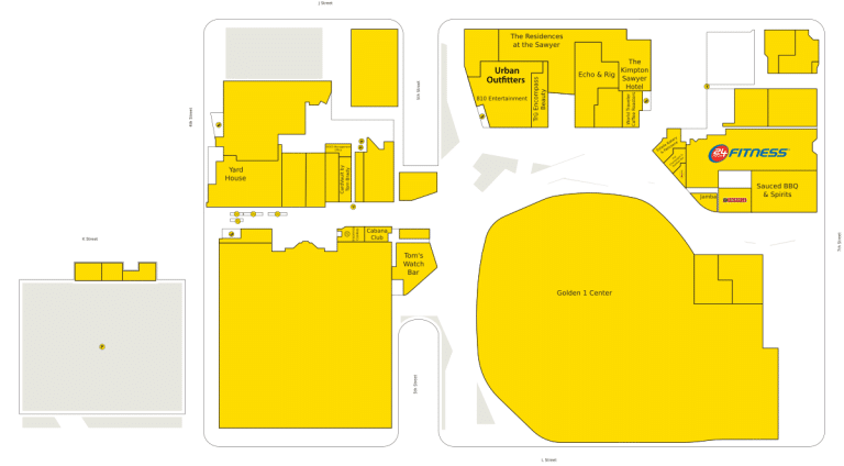 Downtown Commons Directory Map