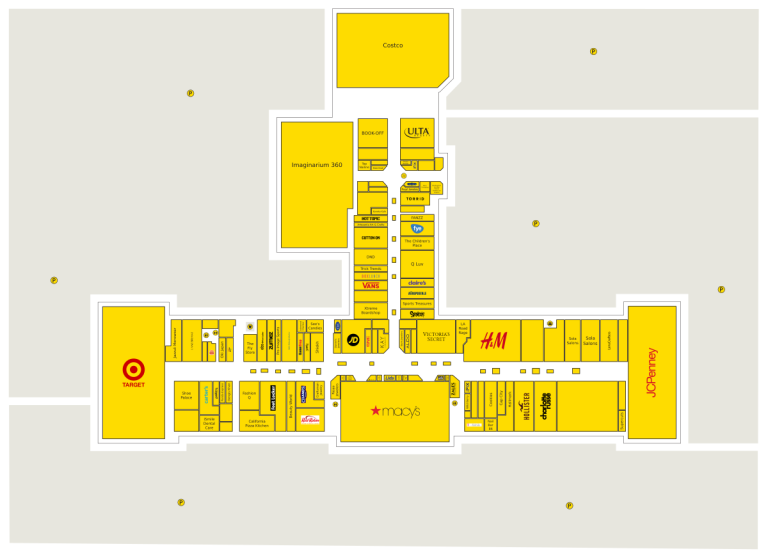 Lakewood Center Directory Map