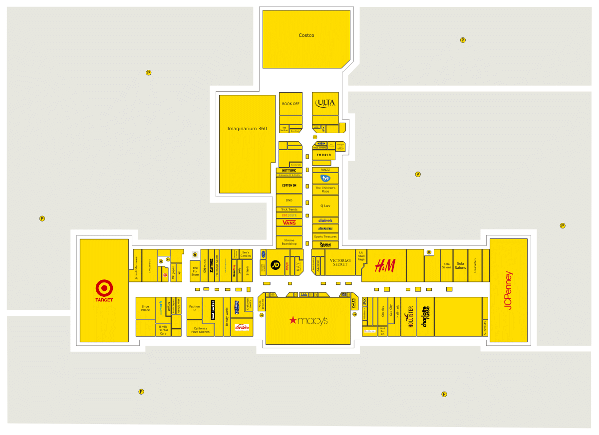 Lakewood Center Directory Map