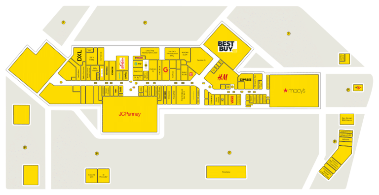 Plaza West Covina Directory Map